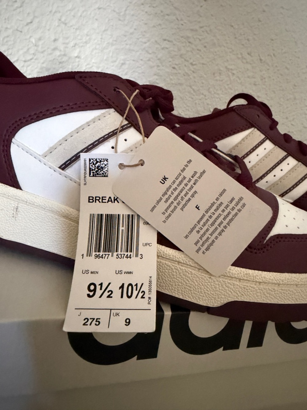 Mens‎ Adidas Break Start Sneakers Shoes - Picture 7 of 15